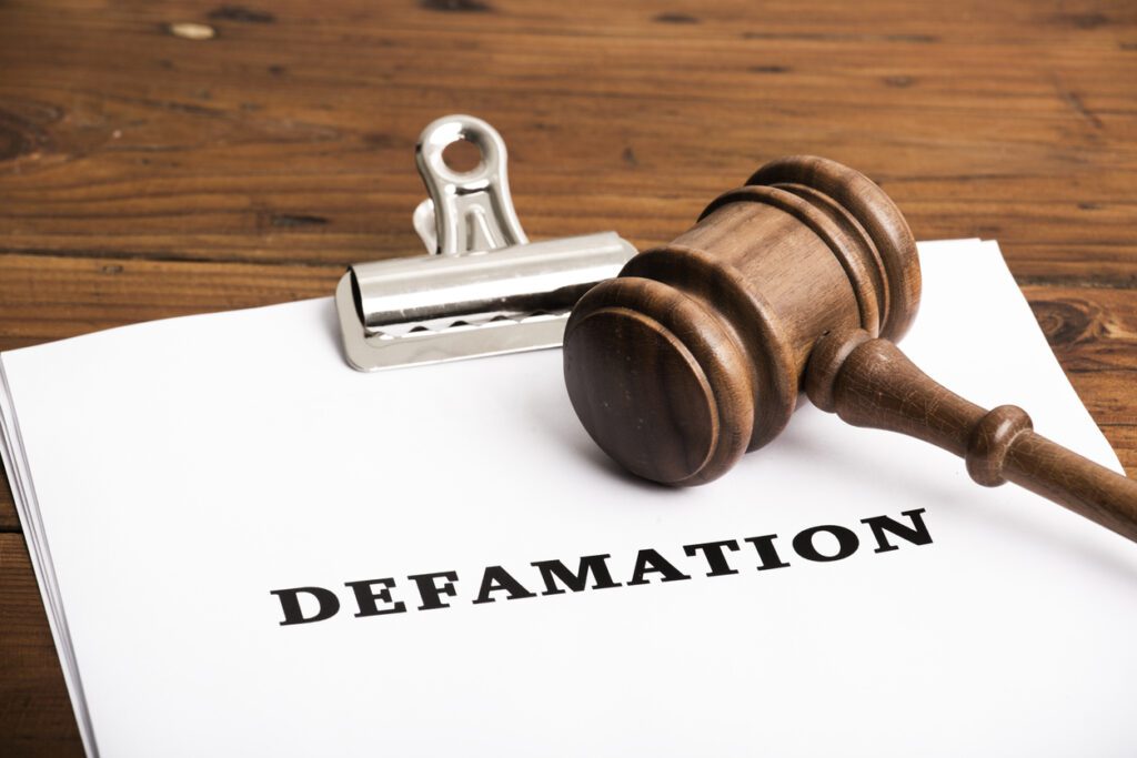 Defamation lawyer